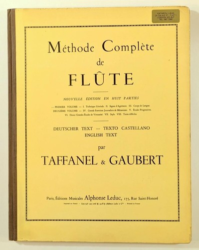 Methode complete flute - methode, by